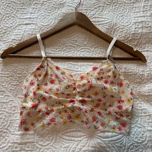 Victoria secret PINK floral bralette